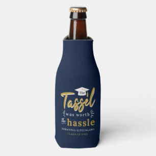 Porta-garrafa Graduação 2025 Partido Marinho Azul Formando da Fa