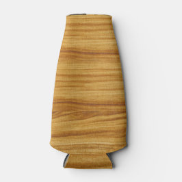 Porta-garrafa Grãos de Madeira Clara