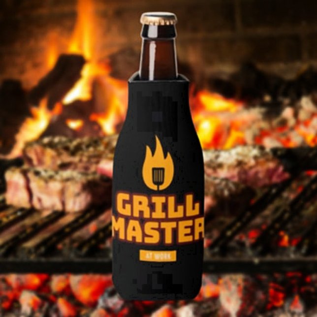 Porta-garrafa Grill Master No Trabalho (Criador carregado)