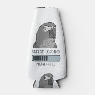 Porta-garrafa Gritar Carregando cinzas Africanas