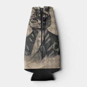 Porta-garrafa Harlequin Cat Grunge