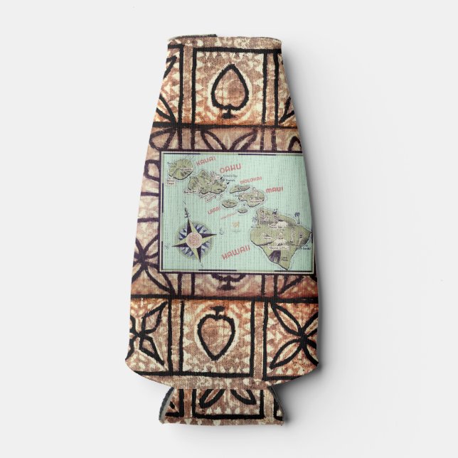 Porta-garrafa Hawaii Tapa (Frente)