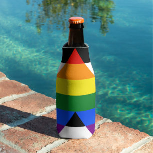 Porta-garrafa Hetero de SlipperyJoe Ally Flag gay de presentes L