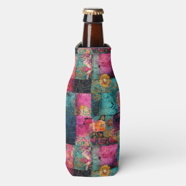 Porta-garrafa Hippie Boho Bottle Cooler (Frente da Garrafa)