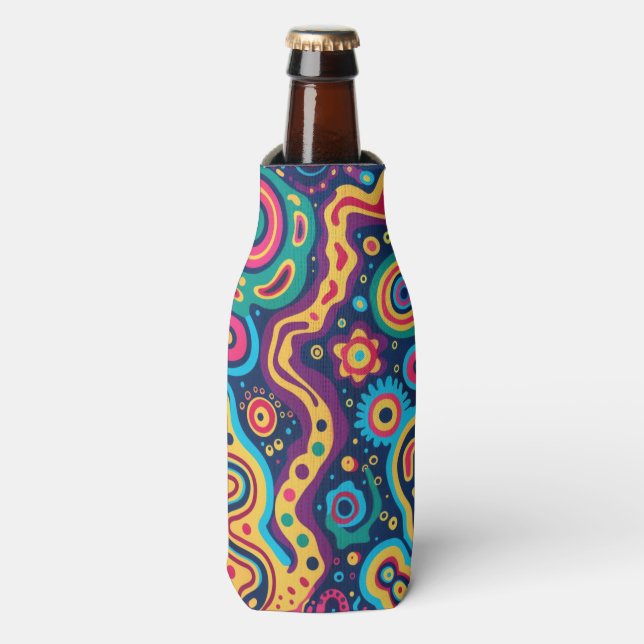 Porta-garrafa Hippie Bottle Cooler (Frente da Garrafa)