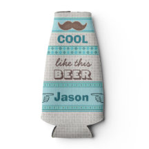 Hipster de Vintage Personalizado Cooler do Bloco d