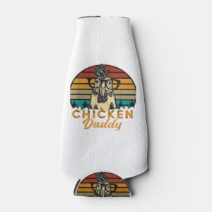 Porta-garrafa Homens Camisa Vintage Galinha Papai Galinha Pai Pa
