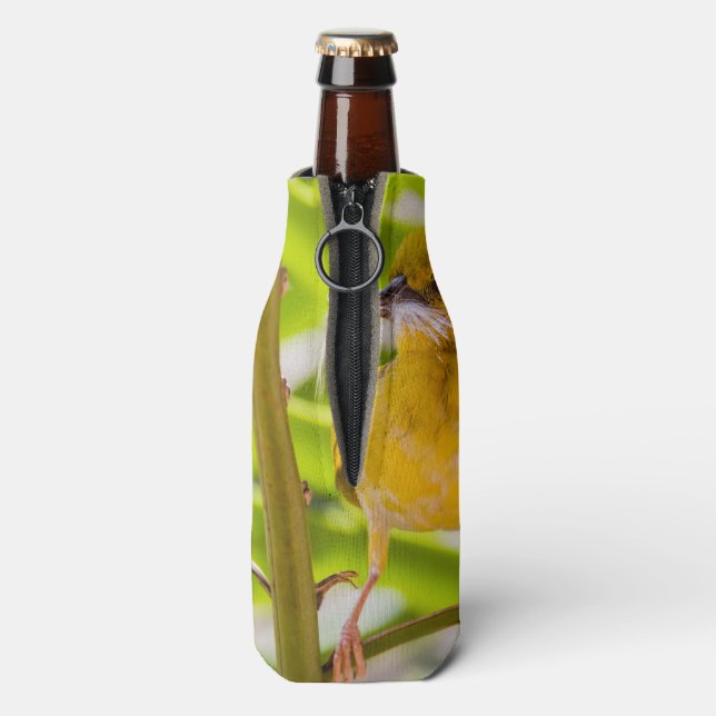 Porta-garrafa Hora de construir o ninho (traseira da garrafa)