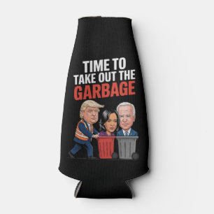 Porta-garrafa Hora De Despejar O Lixo