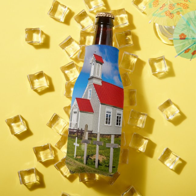 Porta-garrafa Igreja Islandesa (Verão in situ)