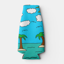Porta-garrafa Ilha Tropical Getaway Beer Cooler