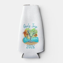 Porta-garrafa Ilha Tropical Personalizada