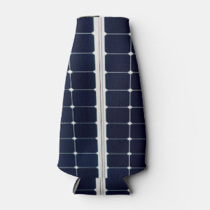 Porta-garrafa Imagem de um painel de energias solares engraçado