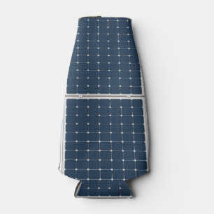 Porta-garrafa Imagem de um painel de energias solares engraçado