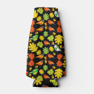 Porta-garrafa Impressão de Decadência do Jardim do Pássaro