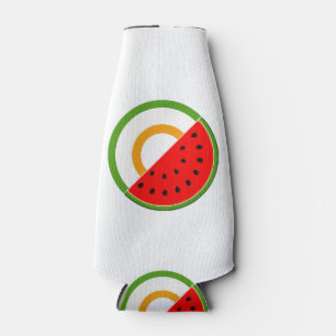 Porta-garrafa IRLANDA ESTÁ COM A PALESTINA - Melancia