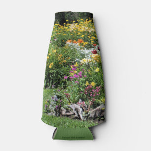 Porta-garrafa Jardins de Verão de Médio Coloridos