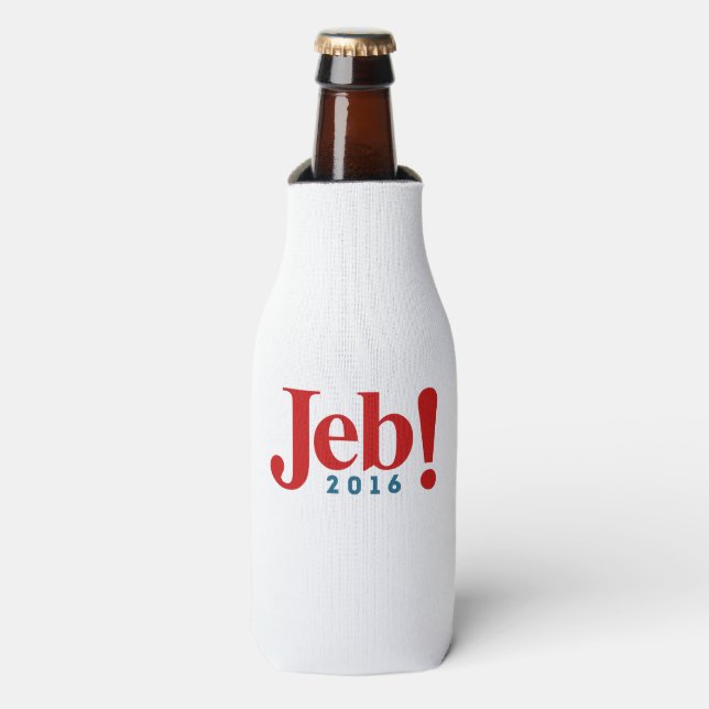 Porta-garrafa Jeb! 2016 (Frente da Garrafa)