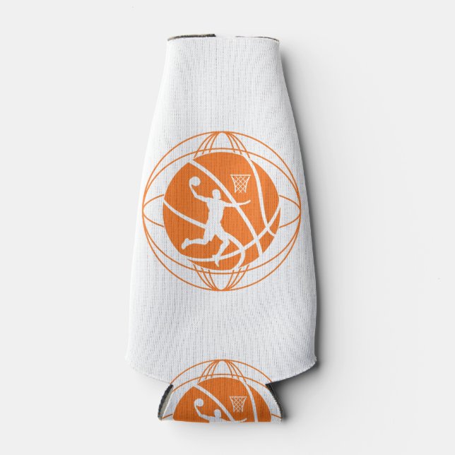 Porta-garrafa Jogador de basquete (Frente)