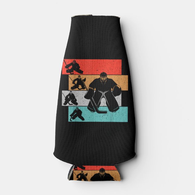 Porta-garrafa Jogador de Hóquei em Hóquei em Gelo (Frente)