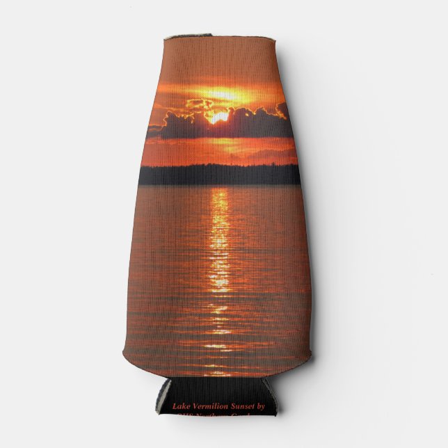 Porta-garrafa Lago Vermilion Sunset Bottle Cooler (Frente)