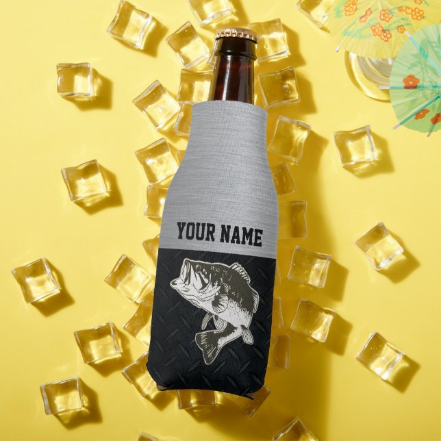 Porta-garrafa Largemouth Bass, nome masculino: Beer Cooler (Verão in situ)