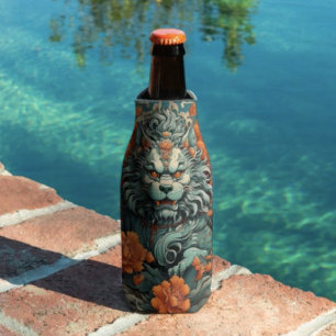 Porta-garrafa Leão de Gripe da Sabedoria