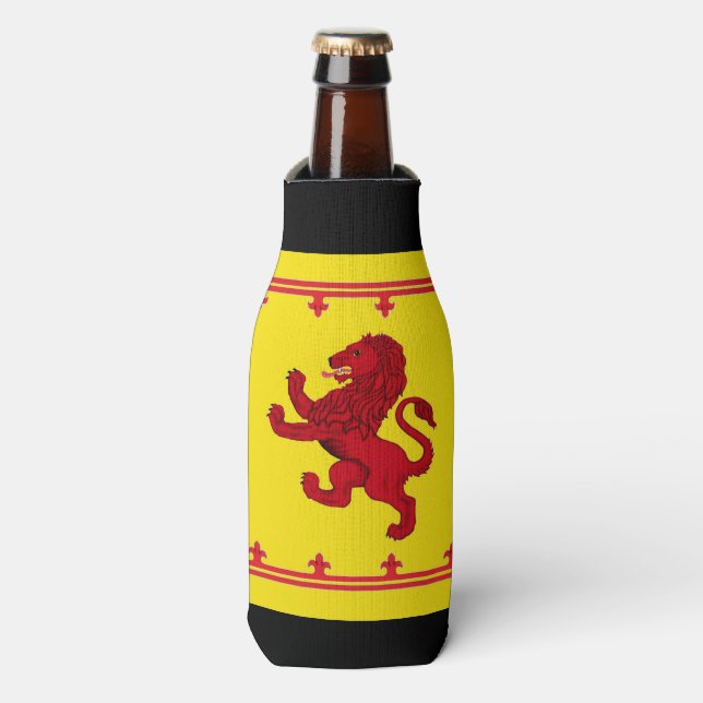 Porta-garrafa Leão Rampant da Escócia (Frente da Garrafa)