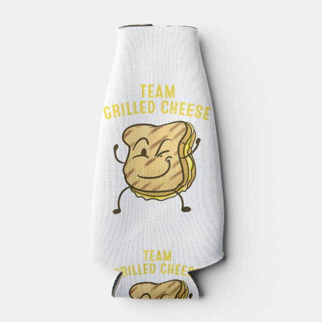 Porta-garrafa Legal Equipe Gelada Queijo Gift Engraçado Tostado (Frente)