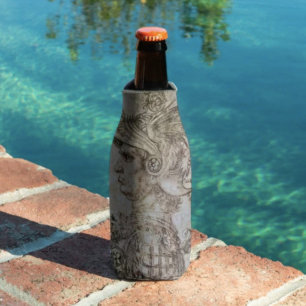 Porta-garrafa Leonardo's Helmeted Warrior