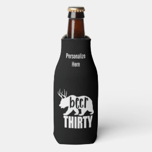 Porta-garrafa Letra de bloco de Koozie da garrafa da cerveja