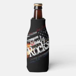 Porta-garrafa LIBERTY ROCKS Vintage - Bandeira americana