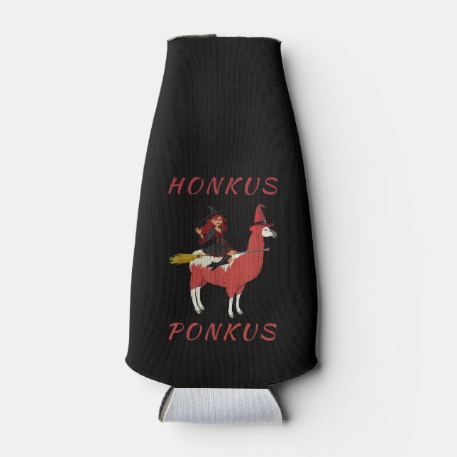 Porta-garrafa Llama Lovers | Honkus Ponkus Witch Riding Lama (Frente)