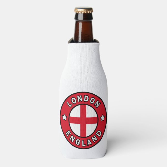 Porta-garrafa Londres Inglaterra (Frente da Garrafa)