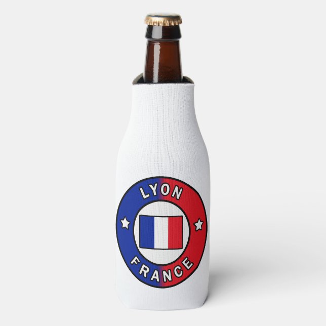 Porta-garrafa Lyon França (Frente da Garrafa)