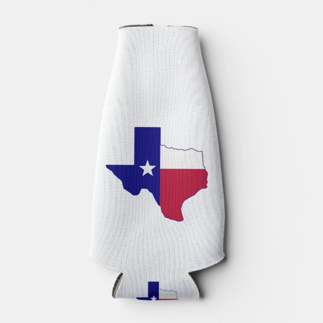 Porta-garrafa Mapa de Sinalizador do Texas (Frente)