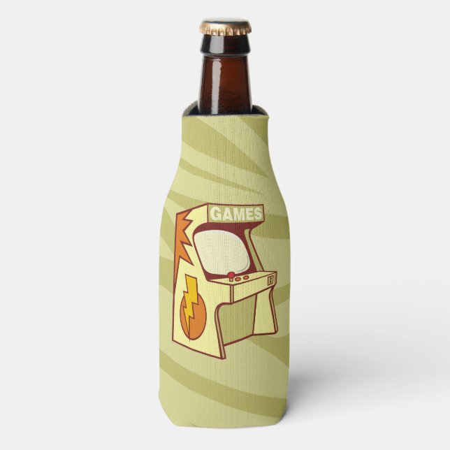 Porta-garrafa Máquina de Arcade (Frente da Garrafa)