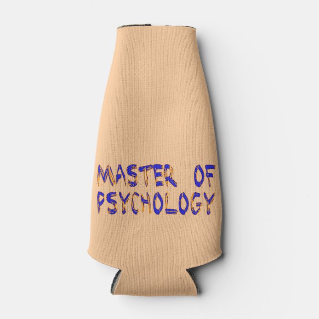 Porta-garrafa Mestre em Psicologia (Frente)