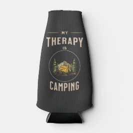 Porta-garrafa Minha terapia está acampando