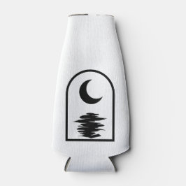 Porta-garrafa Minimalist Celestial Moon and Water