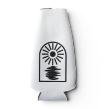 Minimalist Celestial Sun and water