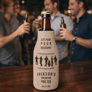 Porta-garrafa Modern Golf Bachelor Par-tee Bachelor Party 