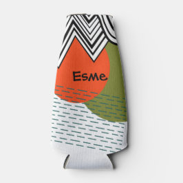 Porta-garrafa Moderno do Médio do século abstrato