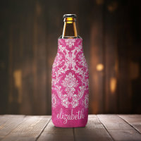 Monograma Personalizado de Cor damasco de Grunagem