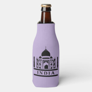 Porta-garrafa Monograma personalizado INDIA e refrigerador a cor