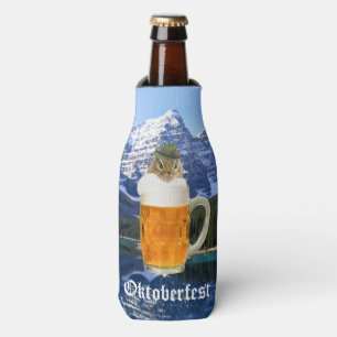 Porta-garrafa Montanhas bonitos de Oktoberfest do Chipmunk