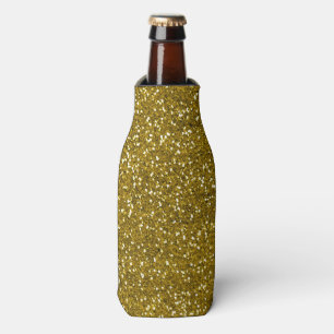 Porta-garrafa Na moda Glitter Dourado