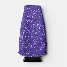Porta-garrafa Na moda Purple Glitter