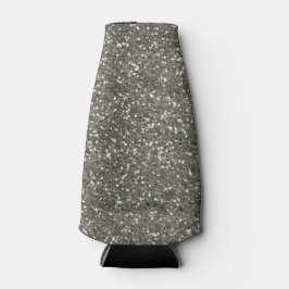 Porta-garrafa Na moda Silver Glitter