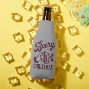 Porta-garrafa Natal Cervejoso Festa de Cerveja Vintage Natal